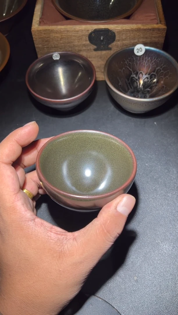 茶盏徐长和老师柴烧作品