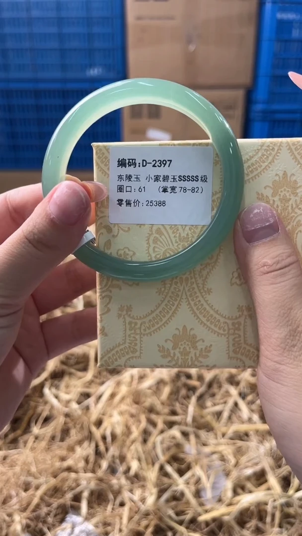 未镶嵌手镯石英质玉D-2397