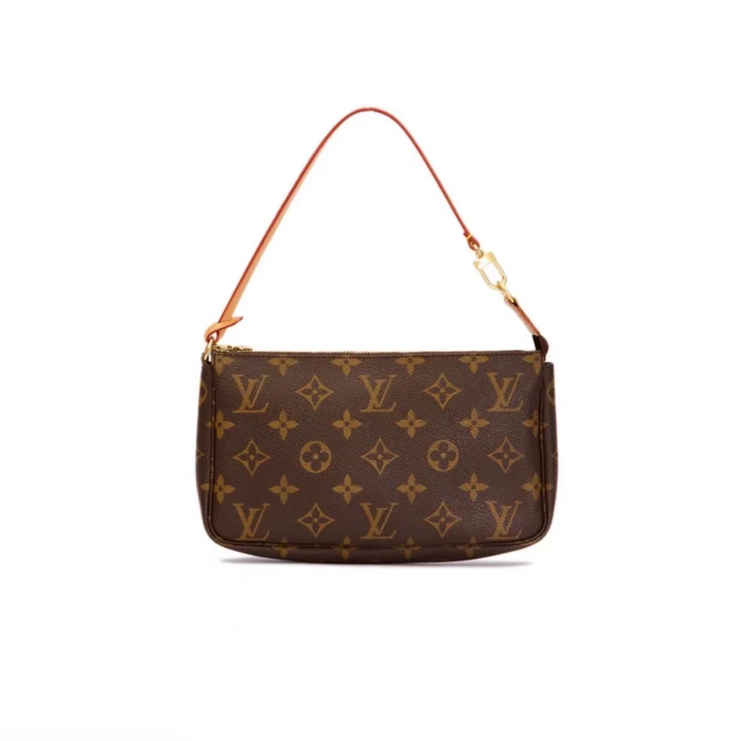 99新 LouisVuitton/路易威登 /经典老花大麻将/单肩手提斜挎包/xx