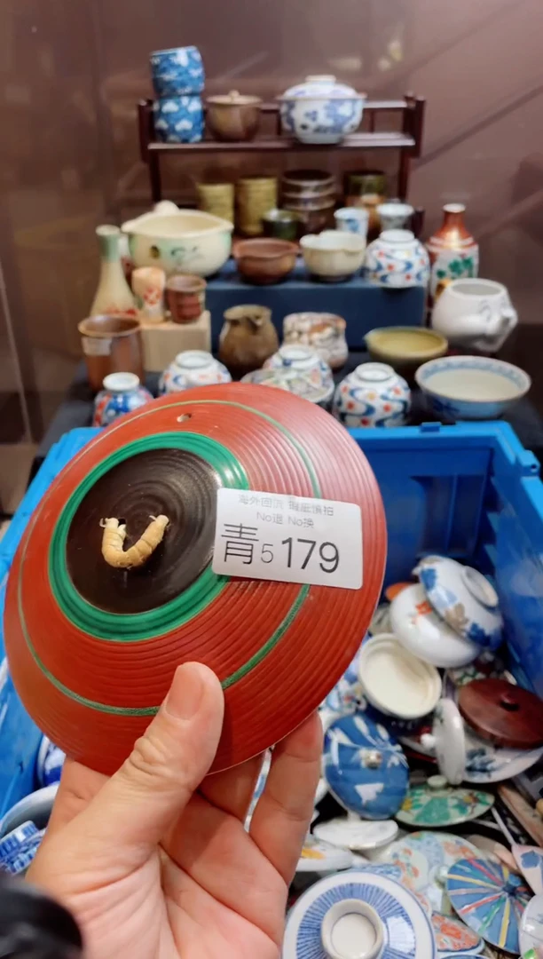 无闲**鹤5179精美日式创意陶器