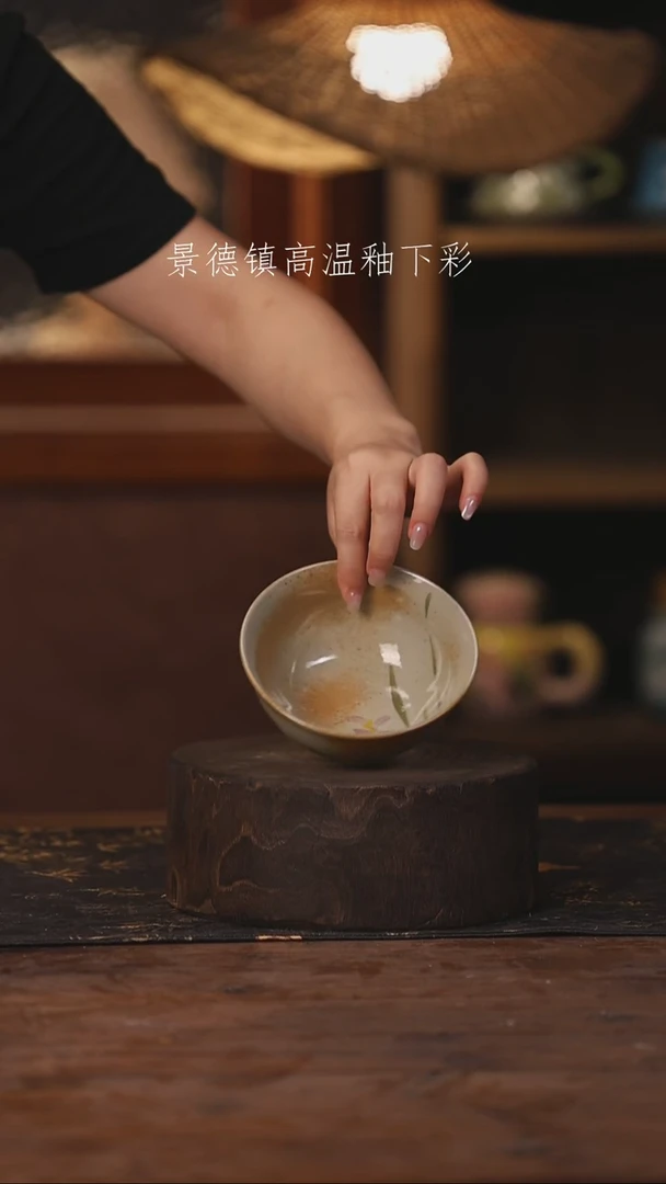 景德镇高温釉下手绘陶瓷495
