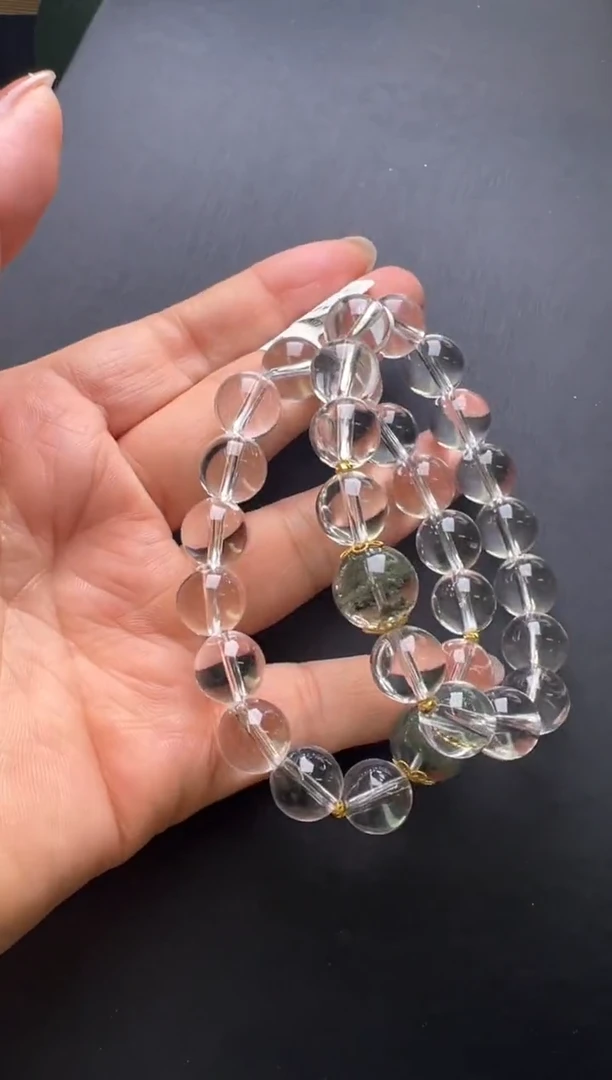 手串未镶嵌水晶白水晶划重点多样性发一手串Z24116