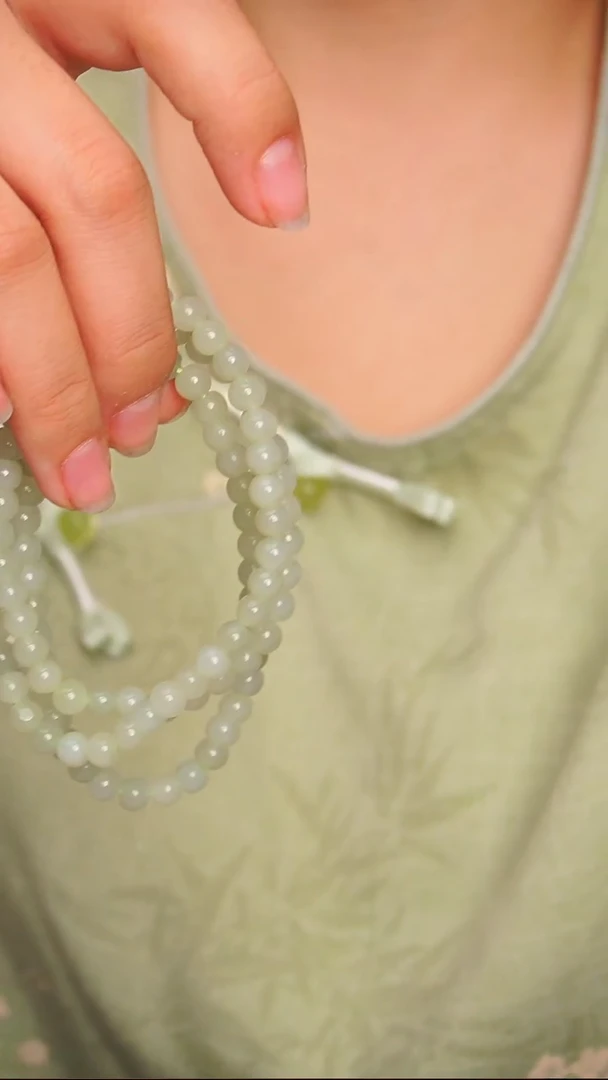 颈饰未镶嵌和田玉Q08