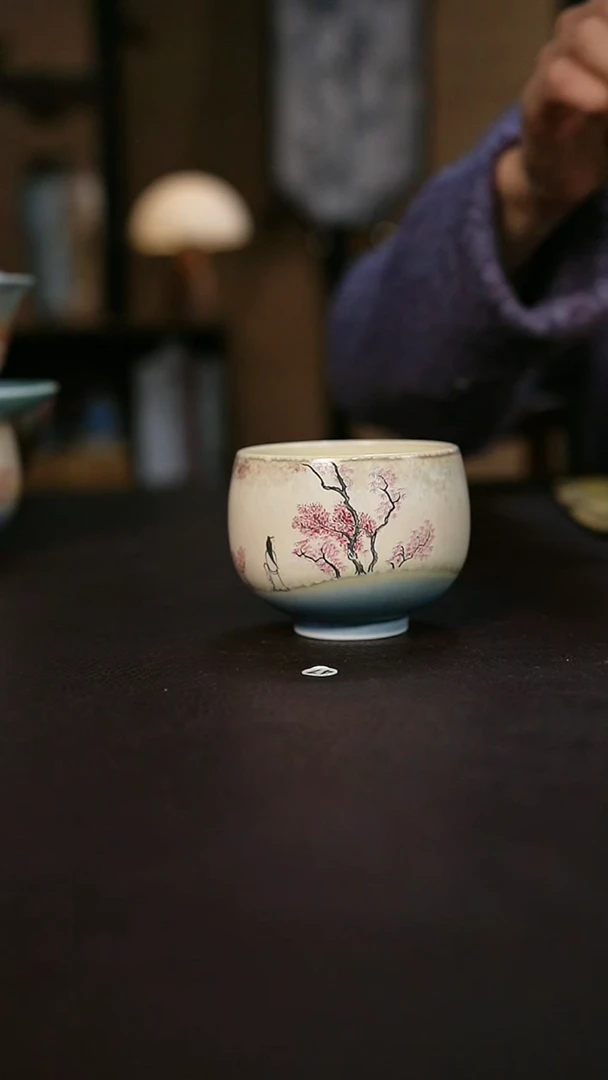 【闪购商品】景德镇陶瓷杯碗柴烧多人