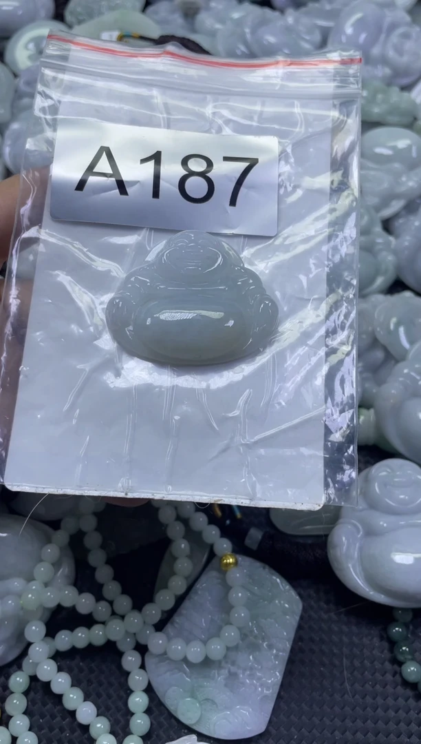 颈饰未镶嵌翡翠A187