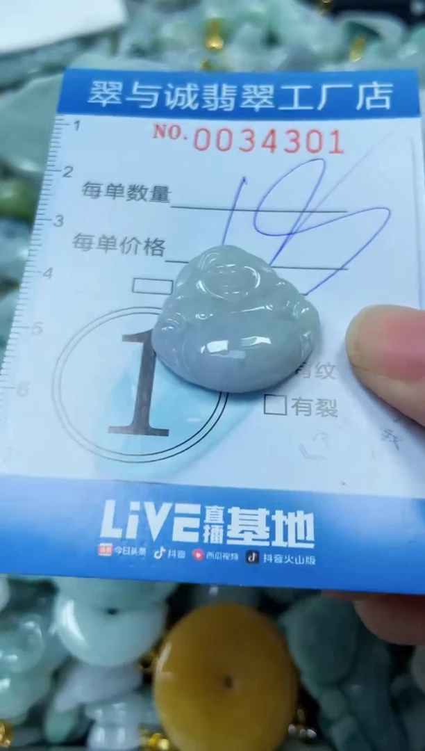 【闪购商品】翡翠颈饰未镶嵌闪购0034301