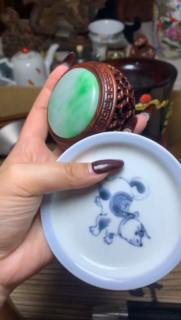 紫砂盖碗瓷器默认微瑕瓷器