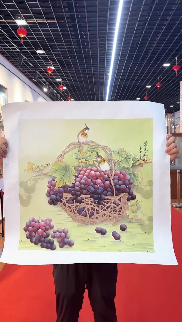 国画周建真老师绘画作品27-17
