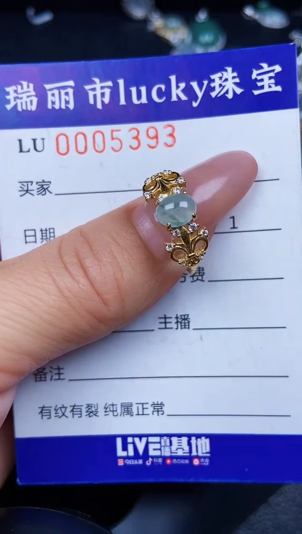 翡翠银S925镶嵌颈饰5393