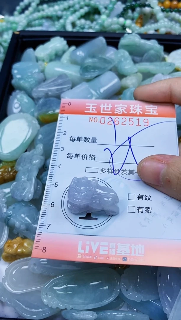 翡翠未镶嵌颈饰闪购0262519