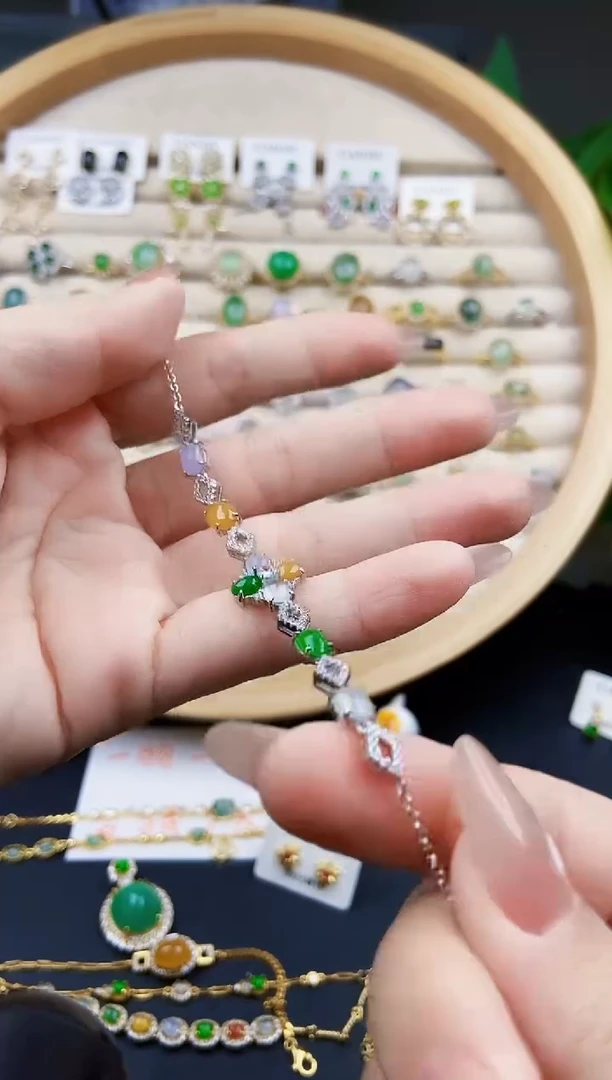 未镶嵌手链翡翠12