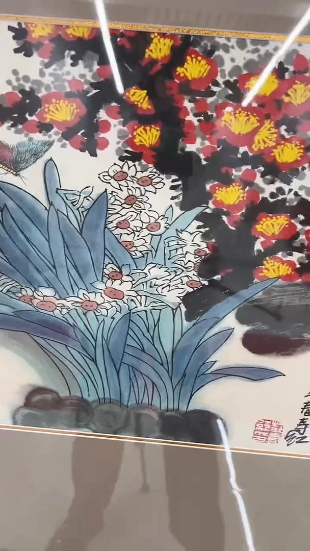 国画庄寿红-1平尺-花鸟国画