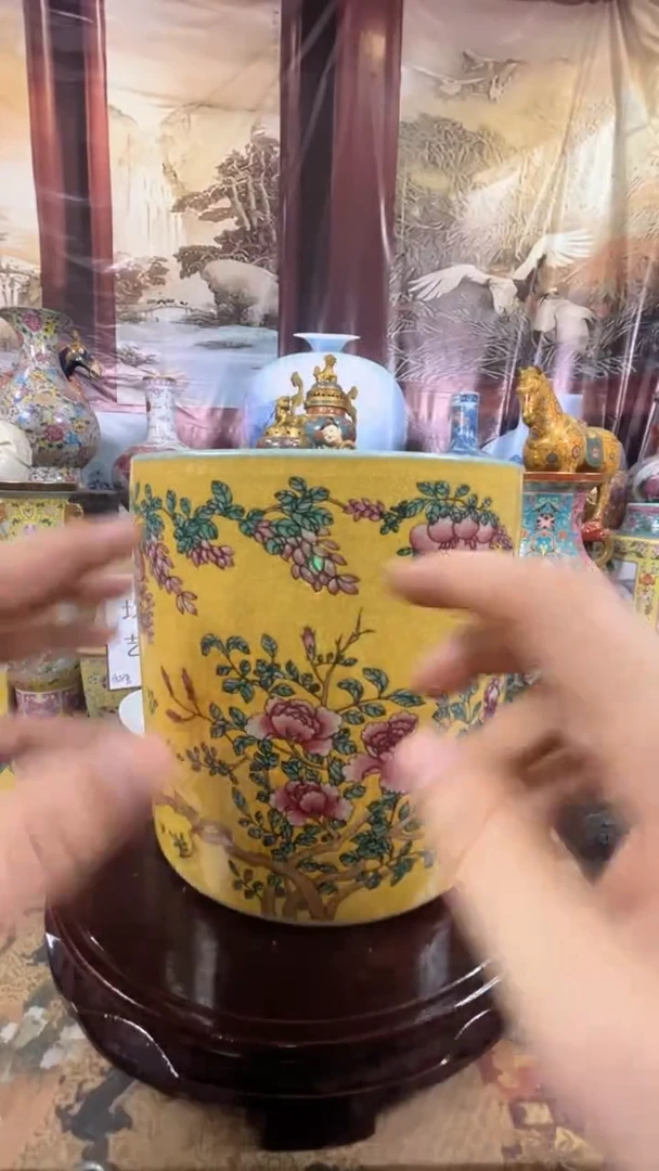 摆件现代陶瓷摆O