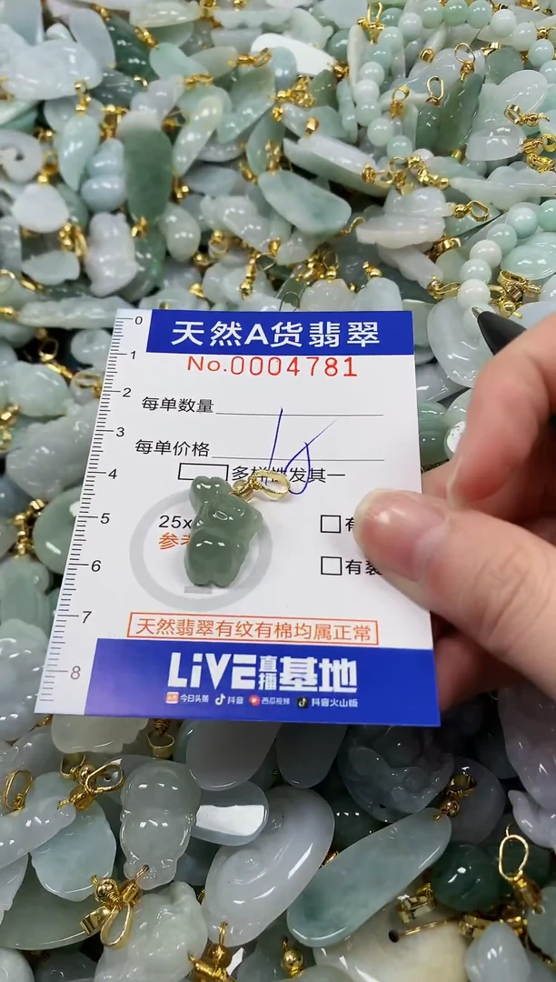 颈饰未镶嵌翡翠纯天然a货翡翠