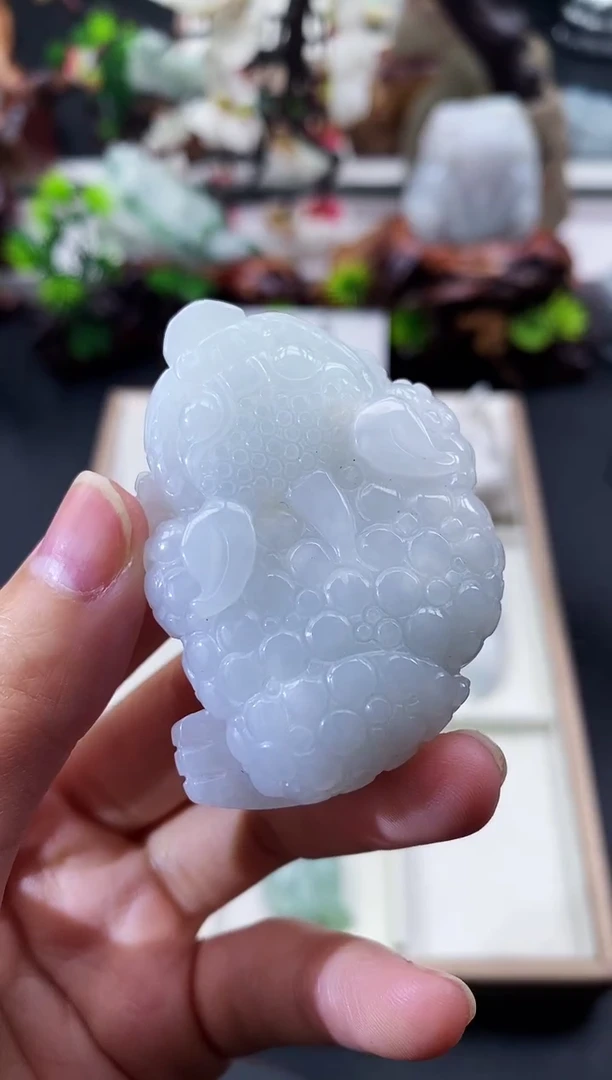 颈饰未镶嵌翡翠天然缅甸A货翡翠