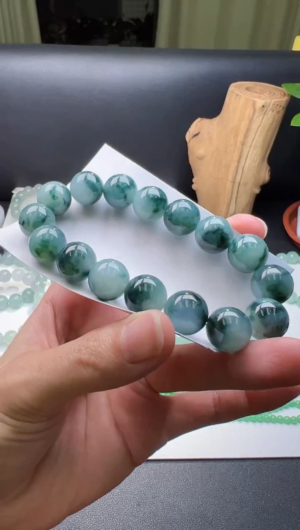 未镶嵌定制翡翠（22）成品 缅甸天然A货翡翠 卡13