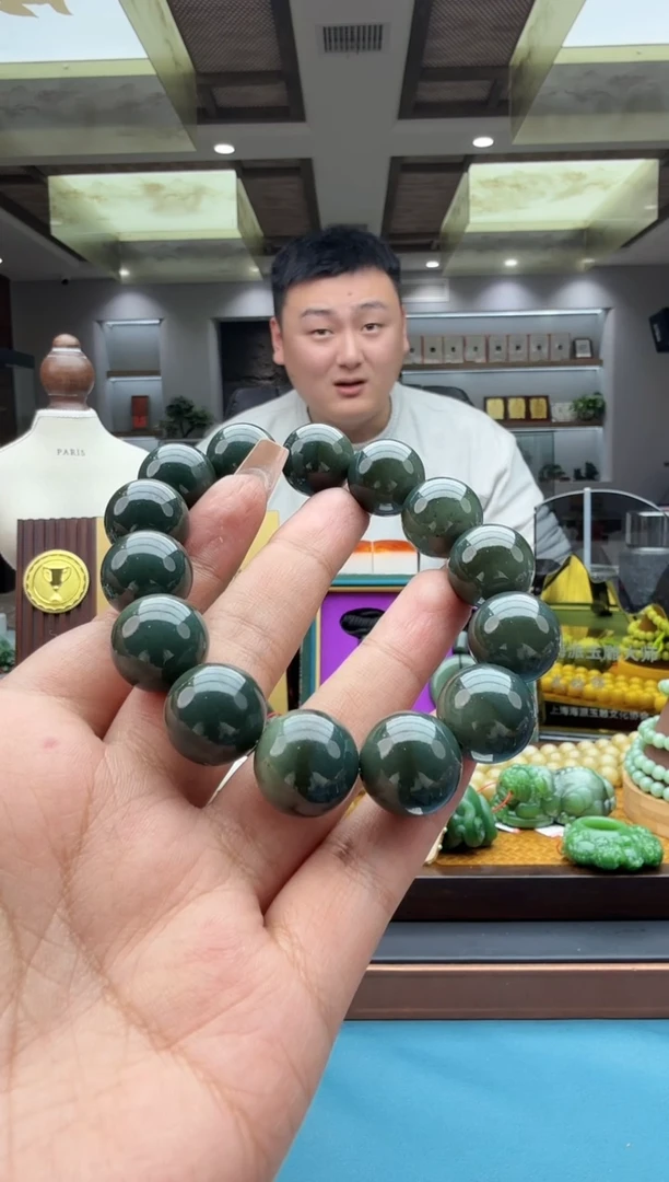 未镶嵌手串和田玉szq16