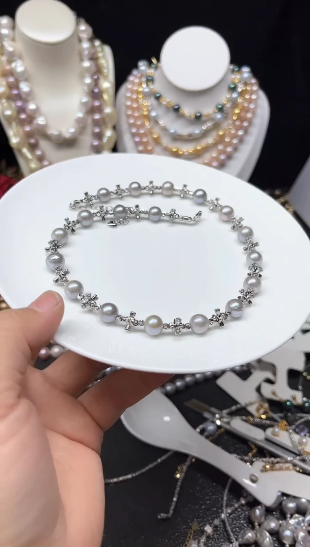 【闪购商品】淡水珍珠颈饰未镶嵌多人