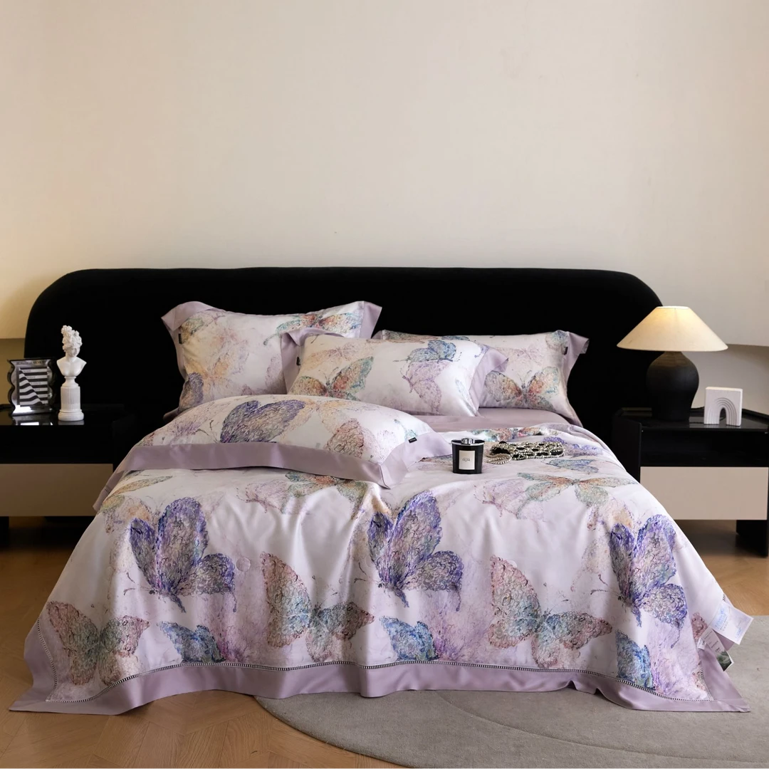 林小花【新款夏被】- 2025春季轻奢福利印花空调被LF兰精天丝夏凉被