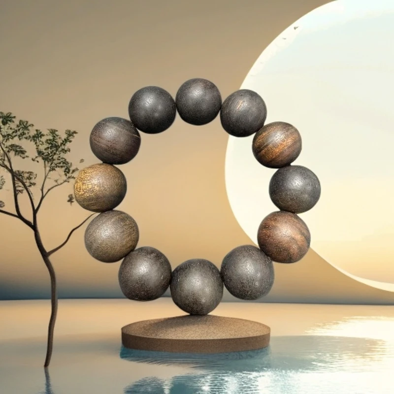 B325越南沉香木串20mm