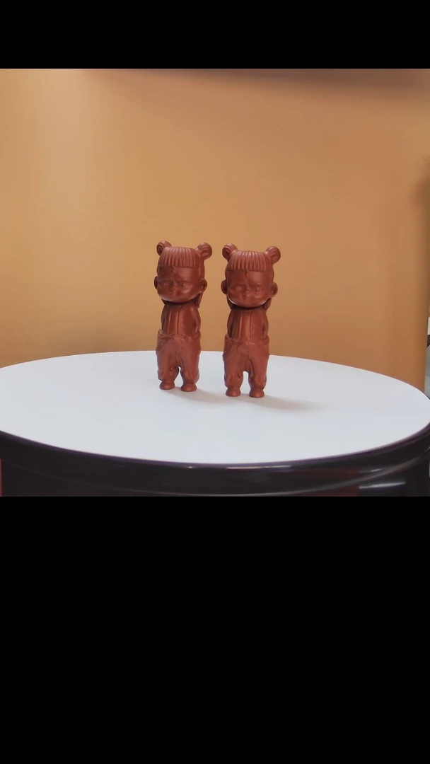 【闪购商品】摆件紫砂哪吒摆件 1对