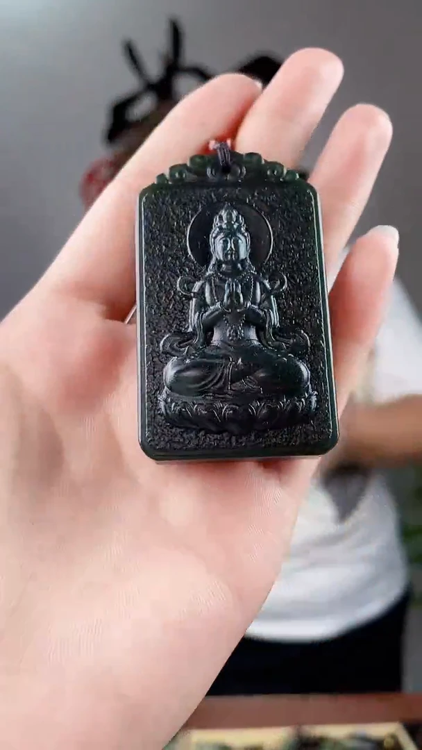 和田玉未镶嵌颈饰拍一发一，多样性发货