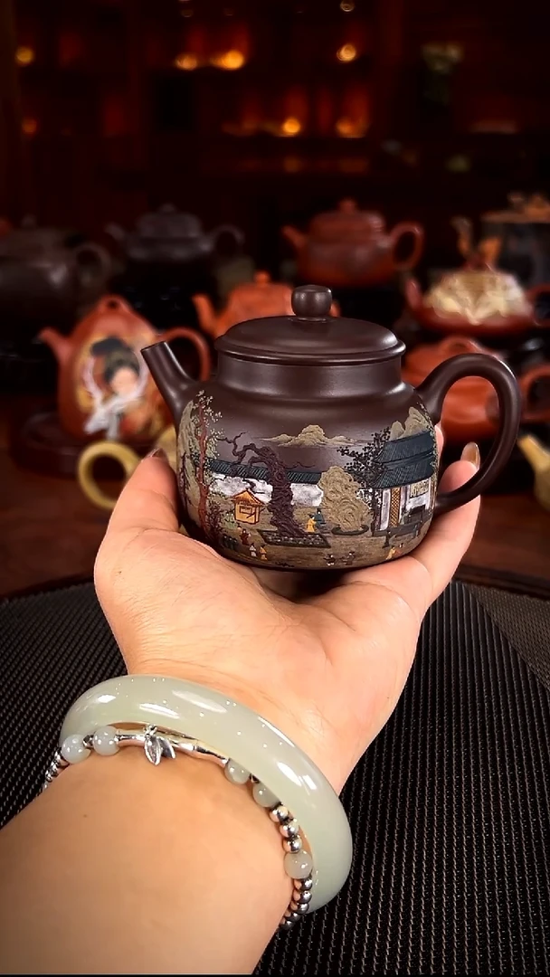茶壶紫砂情**读大观园言心