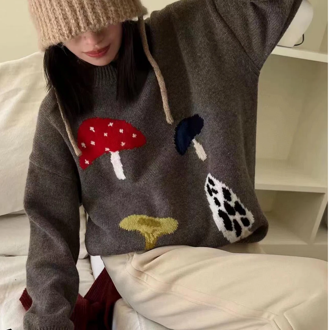 【ming】春夏新款粗针麻花慵懒风时尚内搭外穿针织上衣【Z201-Z400】