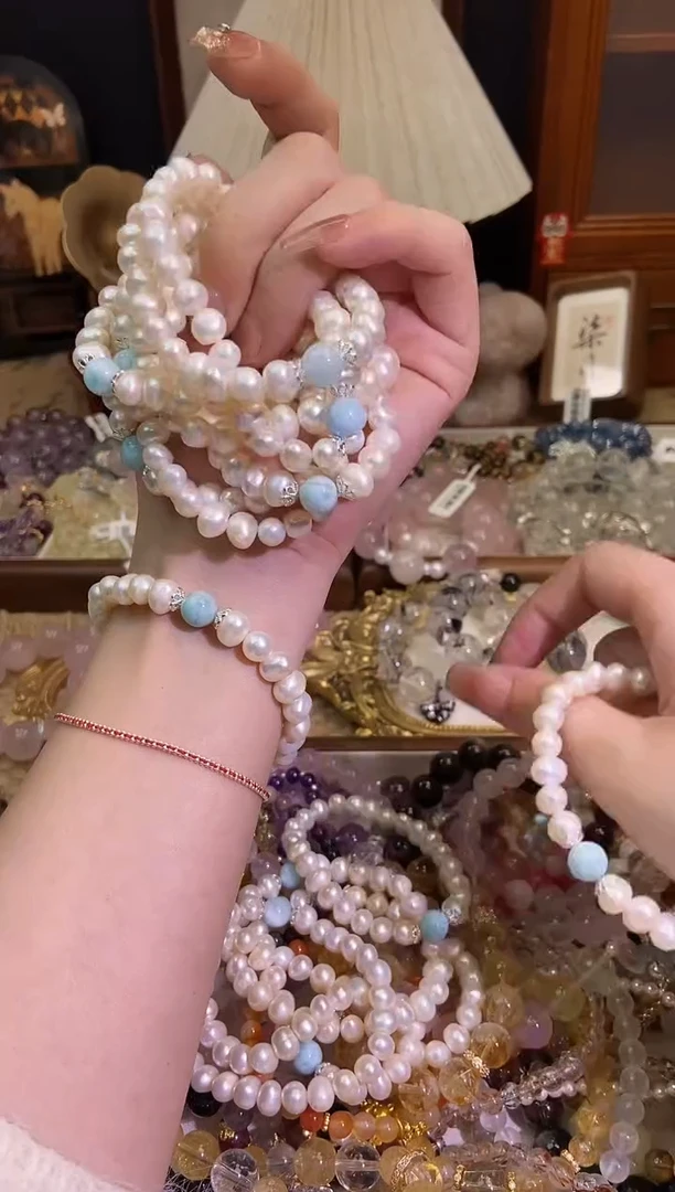【闪购商品】淡水珍珠手绳未镶嵌3091
