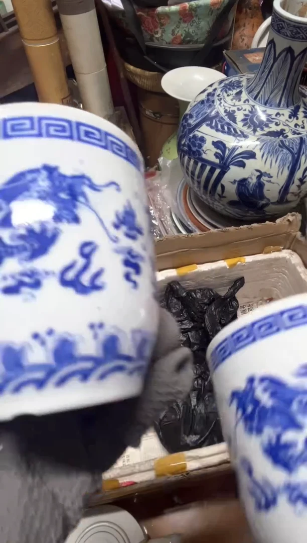 手工艺品琉璃杨*摆件