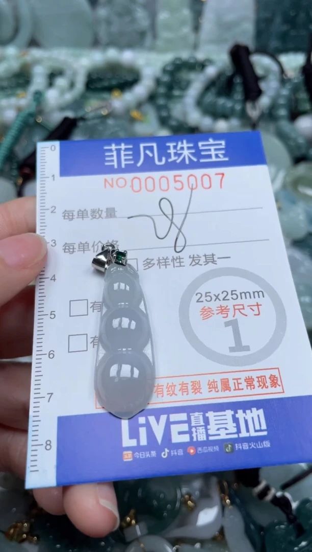 【闪购商品】翡翠颈饰未镶嵌00..5007