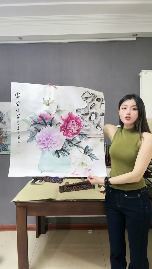 国画手绘国画福利价格