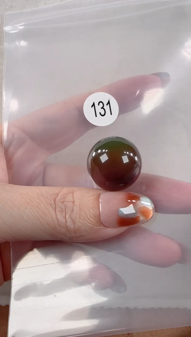 未镶嵌玛瑙/玉髓珠宝半成品圣**李原矿无优化无胶裂盐源单珠20.3