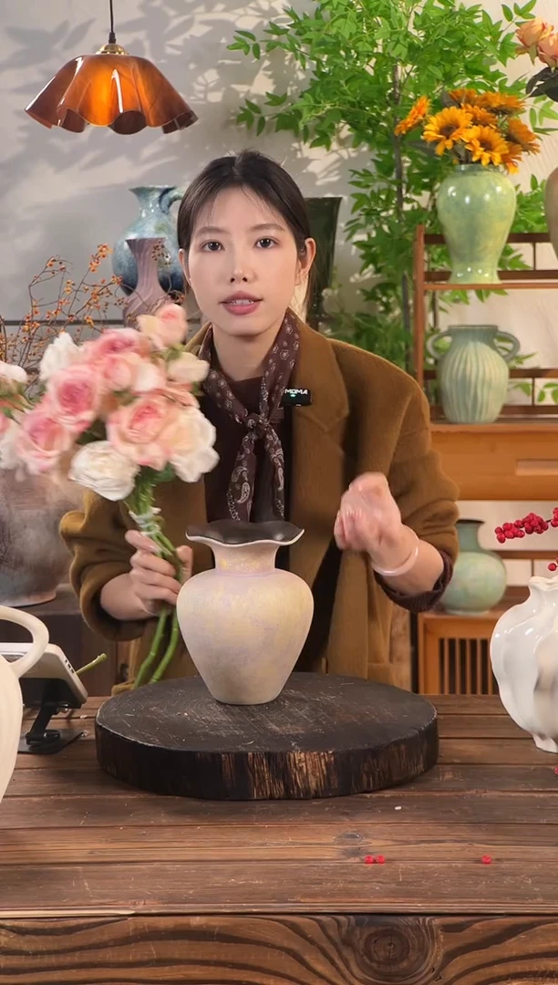 莫奈紫-小号花瓣瓶