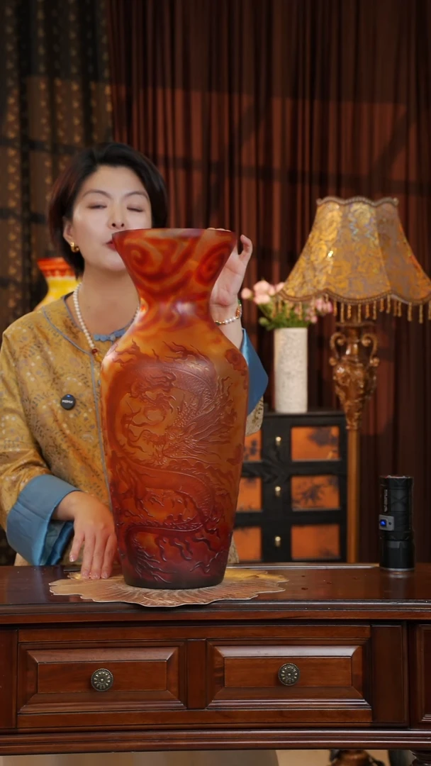 琉璃葛蕾--双龙戏珠