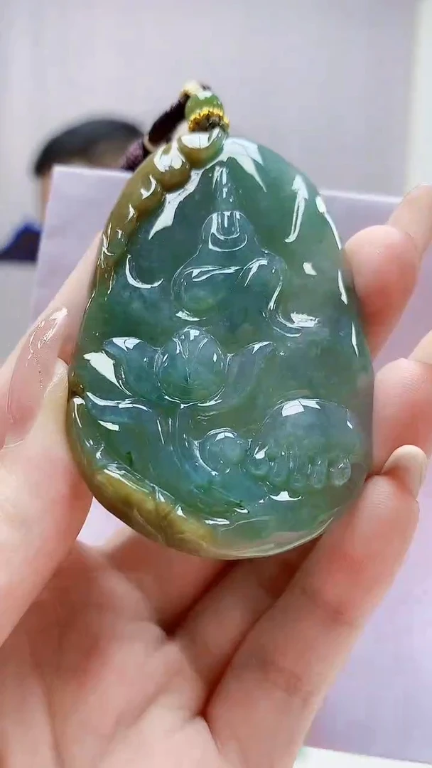 未镶嵌定制翡翠4898jw-毛货挂件113