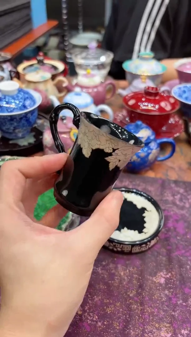 摩吉陶陶闪拍链接 颜荣聪茶咖杯
