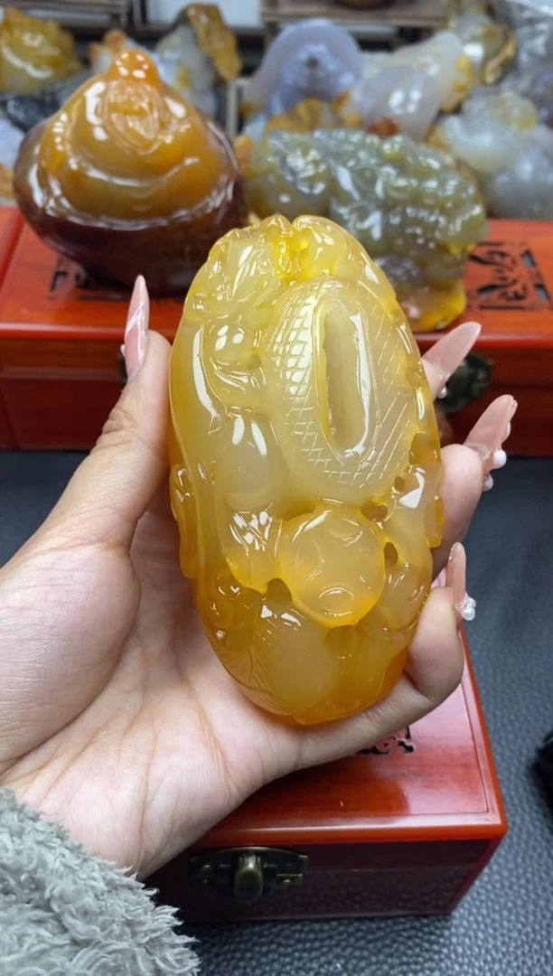 【闪购商品】玛瑙/玉髓手把未镶嵌00