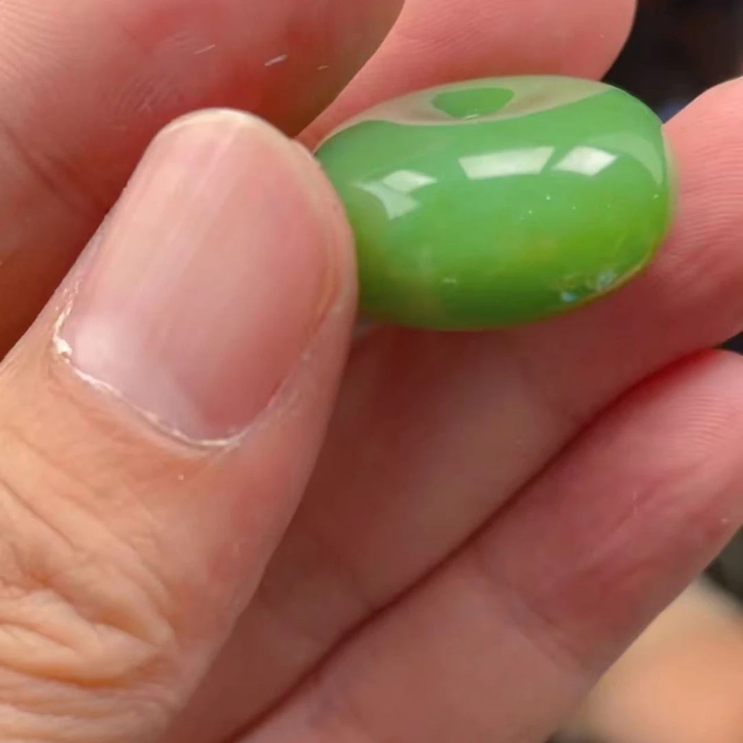 【玉经纶】180476/HQ4-和田玉平安扣吊坠-多样性发其一