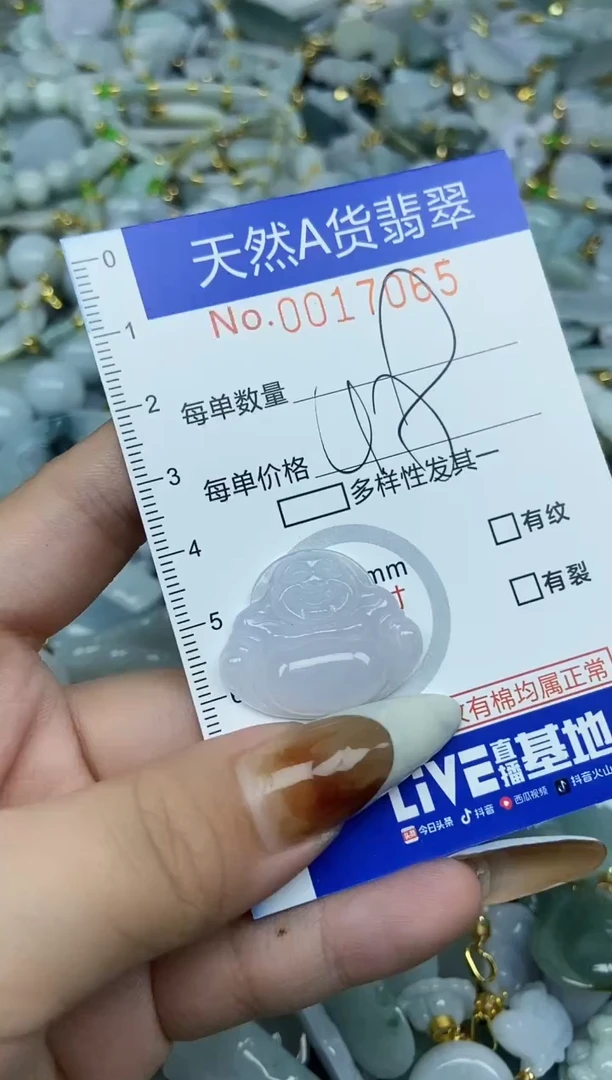 【闪购商品】翡翠颈饰未镶嵌天然A货翡翠