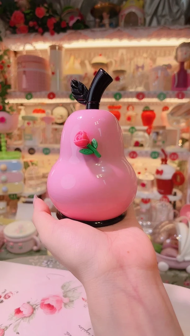 其他品质好发货快放心拍！粉色鸭梨牙签罐
