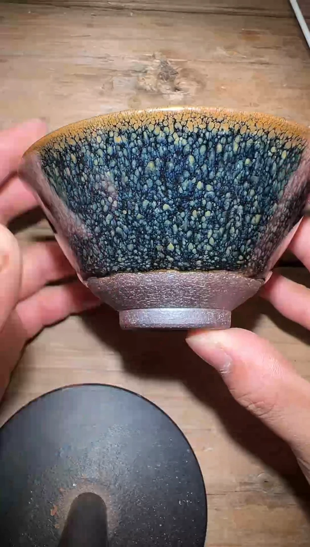 【闪购商品】茶盏老表精品柴烧495