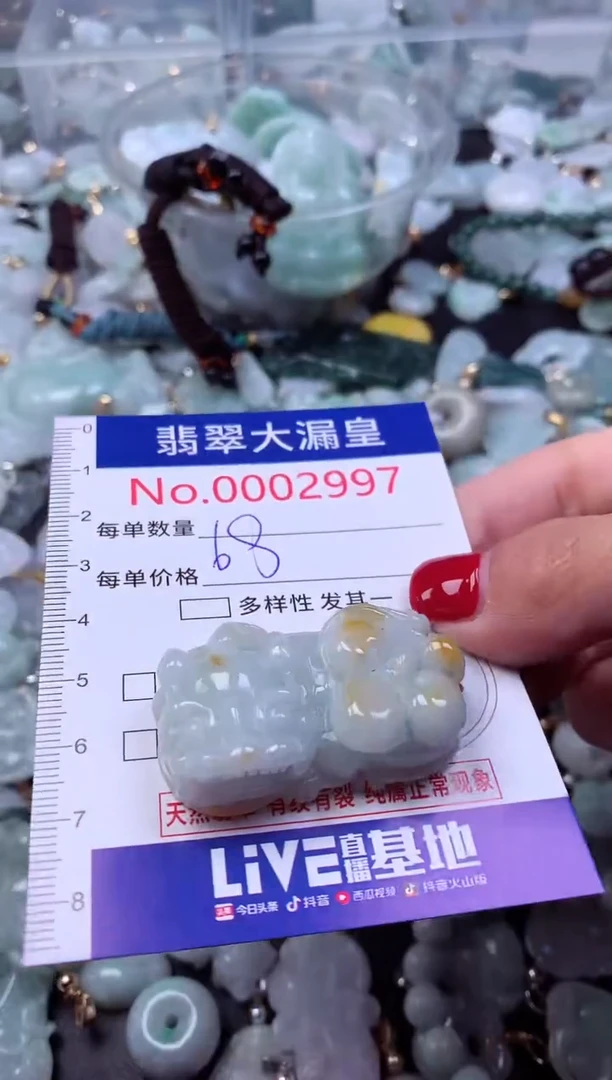 颈饰未镶嵌翡翠2997