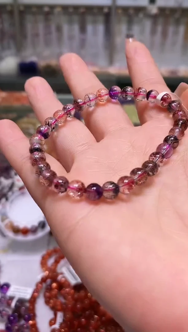 未镶嵌手链水晶多样性发其一超七6+