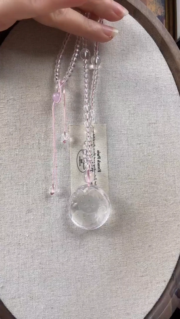 颈饰未镶嵌水晶纯天然水晶吊坠狐狐