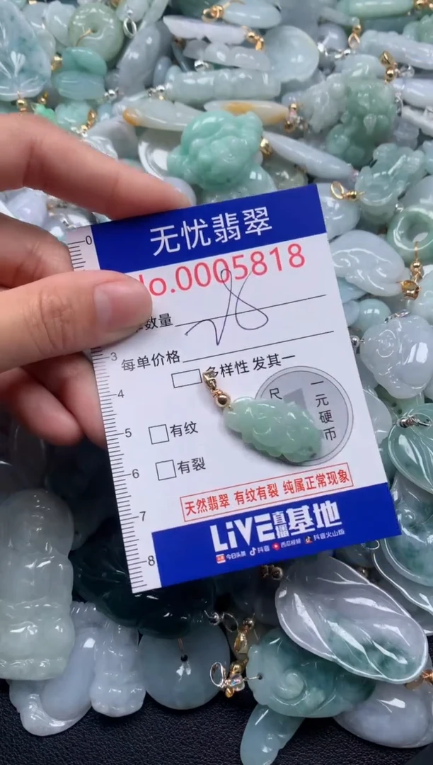 颈饰未镶嵌翡翠5818