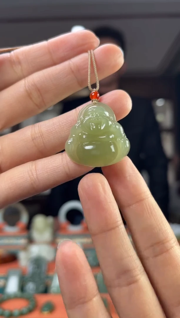 【闪购商品】和田玉颈饰未镶嵌佩佩28mm左右