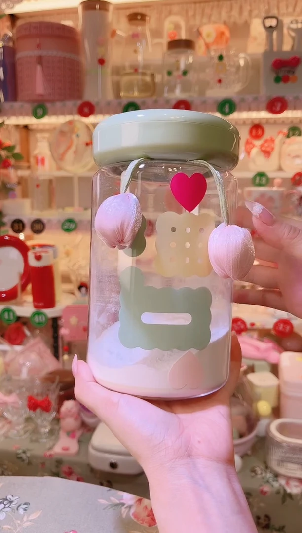 摆件品质好发货快放心拍！面粉罐