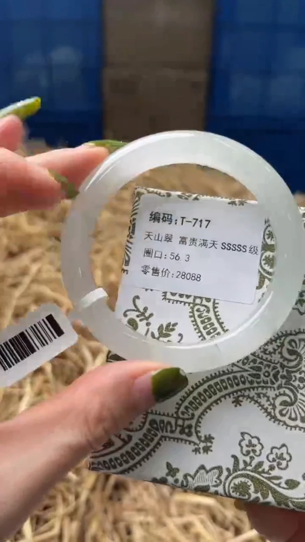 未镶嵌手镯石英质玉T717