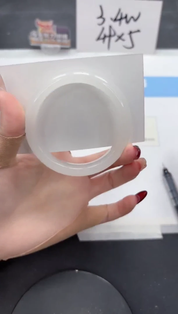 【闪购商品】石英质玉手镯未镶嵌A286-54.7